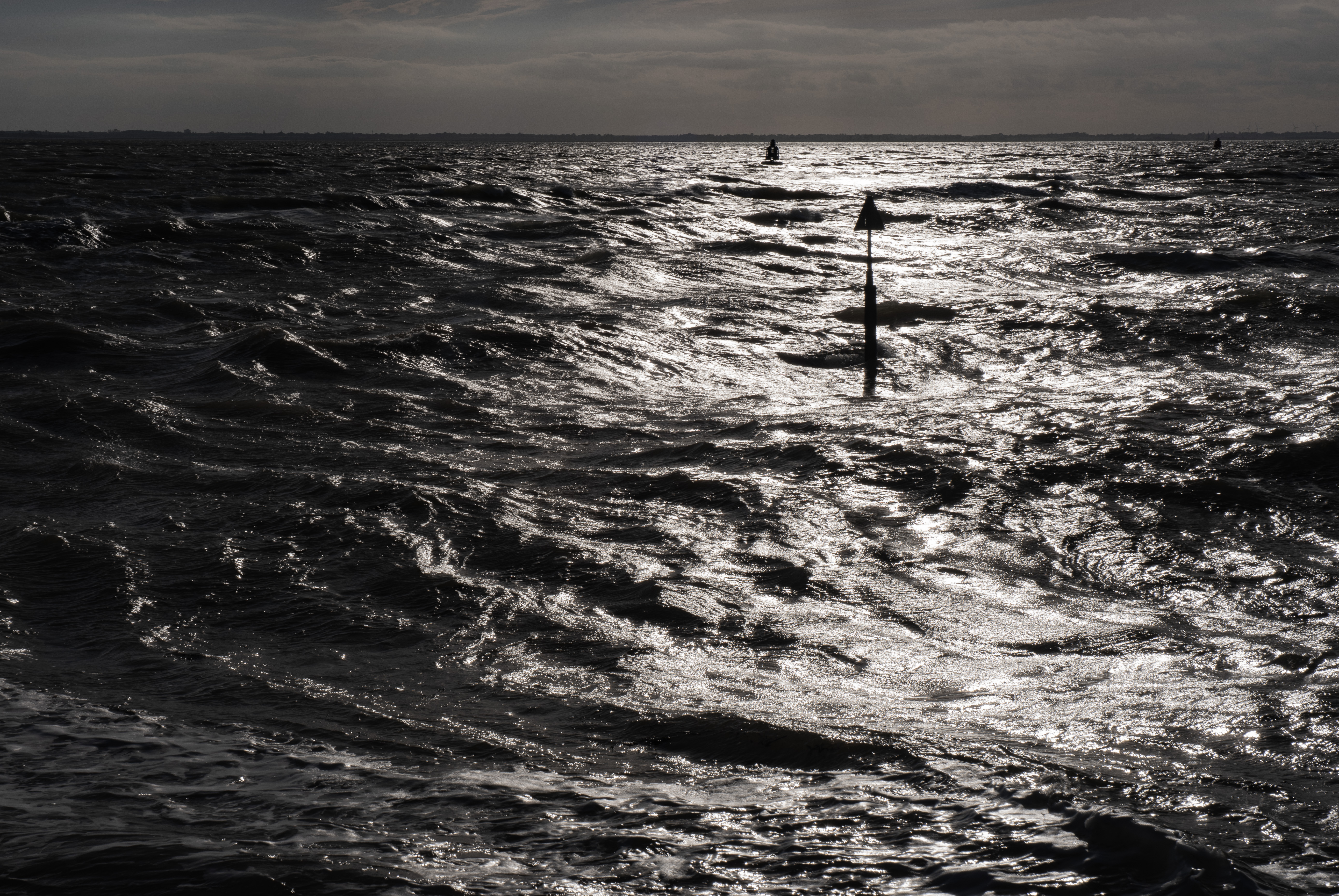 October: Angry Sea, Felixstowe
